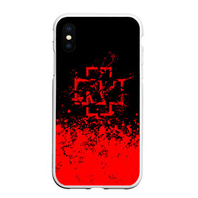 Чехол для iPhone XS Max матовый RAMMSTEIN: в Ухте, Силикон | Область печати: задняя сторона чехла, без боковых панелей | rammstein | рамштайн