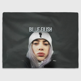 Плед 3D с принтом BILLIE EILISH в Ухте, 100% полиэстер | закругленные углы, все края обработаны. Ткань не мнется и не растягивается | ayelish | bad guy | bellyache | bilie eilish | bilie elish | billie | billie eilish | eilish | electronic | elish | music | били айлиш | билли айлиш | эйлиш | элиш