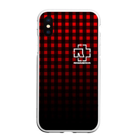 Чехол для iPhone XS Max матовый RAMMSTEIN: в Ухте, Силикон | Область печати: задняя сторона чехла, без боковых панелей | rammstein | рамштайн