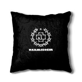 Подушка 3D с принтом Rammstein в Ухте, наволочка – 100% полиэстер, наполнитель – холлофайбер (легкий наполнитель, не вызывает аллергию). | состоит из подушки и наволочки. Наволочка на молнии, легко снимается для стирки | amerika | art | germany | logo | rammstein | rock | till lindemann | арт | германия | группа | логотип | музыка | немецкая группа | немцы | песня | раммштайн | рамштайн | рок