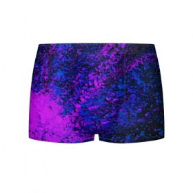 Мужские трусы 3D Брызги краски: в Ухте, 50% хлопок, 50% полиэстер | классическая посадка, на поясе мягкая тканевая резинка | брызги | брызги красок | краска | красочные | пятна | пятна краски | цветные | яркие