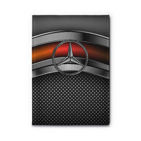 Обложка для автодокументов с принтом Mercedes-Benz Metal в Ухте, натуральная кожа |  размер 19,9*13 см; внутри 4 больших “конверта” для документов и один маленький отдел — туда идеально встанут права | mercedes | mercedes benz | авто | железо | кольчуга | лого авто | мерс | мерседес | метал | металлическая | сетка | сталь | цепи
