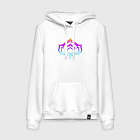 Женская толстовка с принтом WARFRAME ЛОТОС в Ухте, френч-терри, мягкий теплый начес внутри (100% хлопок) | карман-кенгуру, эластичные манжеты и нижняя кромка, капюшон с подкладом и шнурком | 2019 | fortuna | red stalker | stalker | warframe | варфрейм | лотос | сталкер | тэнно