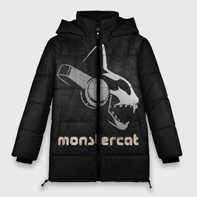 Женская зимняя куртка 3D с принтом Monstercat в Ухте, верх — 100% полиэстер; подкладка — 100% полиэстер; утеплитель — 100% полиэстер | длина ниже бедра, силуэт Оверсайз. Есть воротник-стойка, отстегивающийся капюшон и ветрозащитная планка. 

Боковые карманы с листочкой на кнопках и внутренний карман на молнии | monstercat | клуб | клубная музыка | кот | котенок | кошка | лейбл | монстар | монстар кет | монстер | музыка | танцевальная музыка | электронная | электронная музыка