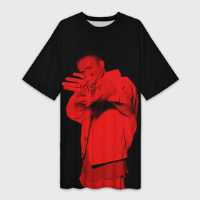 Платье-футболка 3D с принтом EGOR KREED (Автограф) в Ухте,  |  | black | egor | hip | hop | inc | kreed | logo | pop | rap | star | team | алых | грехи | егор | знают | крид | лого | миллион | настроения | они | поп | роз | рэп | самая | символ | хип | холостяк | хоп | цвет | черный | что