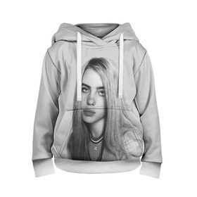Детская толстовка 3D с принтом BILLIE EILISH в Ухте, 100% полиэстер | двухслойный капюшон со шнурком для регулировки, мягкие манжеты на рукавах и по низу толстовки, спереди карман-кенгуру с мягким внутренним слоем | ayelish | bad guy | bellyache | bilie eilish | bilie elish | billie | billie eilish | eilish | electronic | elish | music | били айлиш | билли айлиш | эйлиш | элиш