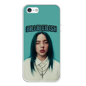 Чехол для iPhone 5/5S матовый с принтом BILLIE EILISH в Ухте, Силикон | Область печати: задняя сторона чехла, без боковых панелей | ayelish | bad guy | bellyache | bilie eilish | bilie elish | billie | billie eilish | eilish | electronic | elish | music | били айлиш | билли айлиш | эйлиш | элиш