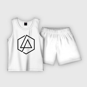 Детская пижама с шортами хлопок с принтом LINKIN PARK в Ухте,  |  | chester bennington | linkin park | mike shinoda | линкин парк