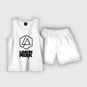 Детская пижама с шортами хлопок с принтом LINKIN PARK (настраиваемый) в Ухте,  |  | chester bennington | linkin park | mike shinoda | линкин парк