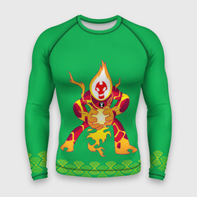 Мужской рашгард 3D с принтом Heatblast в Ухте,  |  | ben ten | ben10 | go hero | heatblast | hero time | kevin 11 | omnitrix | tennison | бен тен | бен10 | кевин 11 | огненный шар | огонь | омнитрикс | теннисон | человек огонь