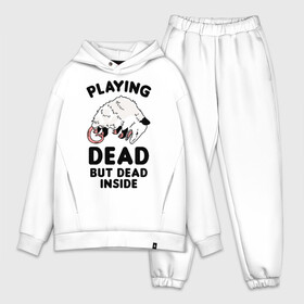 Мужской костюм хлопок OVERSIZE Dead Inside: в Ухте,  |  | dead inside | deadinside | dont open dead inside | not a ghost just dead inside | опоссум