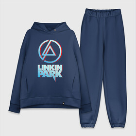 Женский костюм хлопок Oversize с принтом LINKIN PARK (настраивай) в Ухте,  |  | chester bennington | linkin park | mike shinoda | линкин парк