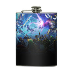 Фляга с принтом WARHAMMER 40K в Ухте, металлический корпус | емкость 0,22 л, размер 125 х 94 мм. Виниловая наклейка запечатывается полностью | Тематика изображения на принте: abaddon | armada | battlefleet gothic | black legion | warhammer 40k | абаддон | чёрный легион