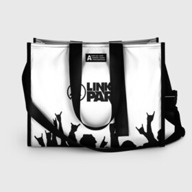 Сумка-шоппер 3D LINKIN PARK ЛИНКИН ПАРК: в Ухте, 100% полиэстер | застегивается на металлическую кнопку; внутренний карман застегивается на молнию. Стенки укреплены специальным мягким материалом, чтобы защитить содержимое от несильных ударов
 | chester bennington | linkin park | mike shinoda | линкин парк