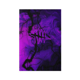 Обложка для паспорта матовая кожа с принтом DEAD BY DAYLIGHT в Ухте, натуральная матовая кожа | размер 19,3 х 13,7 см; прозрачные пластиковые крепления | dbd | dead by daylight | survival horror | дбд | мертвы к рассвету