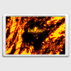 Магнит 45*70 с принтом CS GO FIRE | КС ГО ОГОНЬ в Ухте, Пластик | Размер: 78*52 мм; Размер печати: 70*45 | astralis | awp | counter strike | cs go | cs go global offensive | faze clan | hyper beast | team liquid | астралис | тим ликвид | фейз клан | хайпер бист