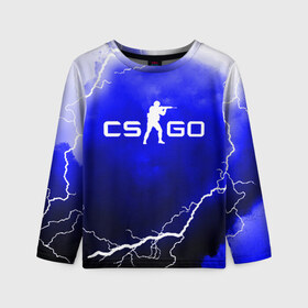 Детский лонгслив 3D с принтом CS GO в Ухте, 100% полиэстер | длинные рукава, круглый вырез горловины, полуприлегающий силуэт
 | astralis | awp | counter strike | cs go | cs go global offensive | faze clan | hyper beast | team liquid | астралис | тим ликвид | фейз клан | хайпер бист
