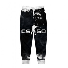 Мужские брюки 3D с принтом CS GO SMOKE в Ухте, 100% полиэстер | манжеты по низу, эластичный пояс регулируется шнурком, по бокам два кармана без застежек, внутренняя часть кармана из мелкой сетки | astralis | awp | counter strike | cs go | cs go global offensive | faze clan | hyper beast | smoke | team liquid | астралис | дым | тим ликвид | фейз клан | хайпер бист