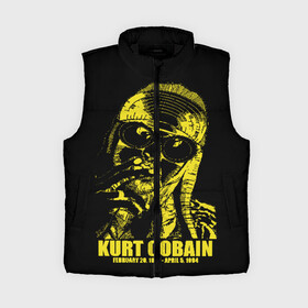 Женский жилет утепленный 3D с принтом Nirvana в Ухте,  |  | bleach | blew | cobain | dave | geffen | hormoaning | in utero | incesticide | krist | kurt | nevermind | nirvana | novoselic | rock | vevo | геффен | курт кобейн | нирвана | рок