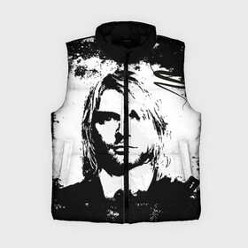 Женский жилет утепленный 3D с принтом Kurt Cobain в Ухте,  |  | bleach | blew | cobain | dave | geffen | hormoaning | in utero | incesticide | krist | kurt | nevermind | nirvana | novoselic | rock | vevo | геффен | курт кобейн | нирвана | рок