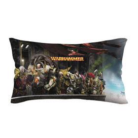 Подушка 3D антистресс с принтом WARHAMMER 40K в Ухте, наволочка — 100% полиэстер, наполнитель — вспененный полистирол | состоит из подушки и наволочки на молнии | abaddon | armada | battlefleet gothic | black legion | warhammer 40k | абаддон | чёрный легион