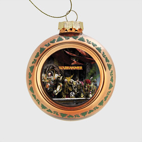 Стеклянный ёлочный шар с принтом WARHAMMER 40K в Ухте, Стекло | Диаметр: 80 мм | abaddon | armada | battlefleet gothic | black legion | warhammer 40k | абаддон | чёрный легион