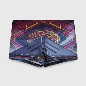 Детские купальные плавки 3D с принтом DESTINY в Ухте, Полиэстер 85%, Спандекс 15% | Слитный крой, подклад по переду изделия, узкие бретели | activision | bungie | destiny | destiny 2 | game | игры