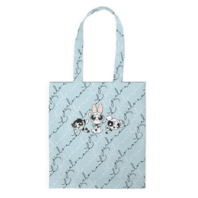 Шоппер 3D с принтом Крутые девчонки в Ухте, 100% полиэстер | Плотность: 200 г/м2; Размер: 34×35 см; Высота лямок: 30 см | powerpuff girl | ppg | бабблс | баттеркап | блоссом | крошки | крутые девчонки | лютик | пестик | пузырек | супер крошки | супергерой | таунсвиль | цветик