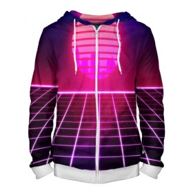 Мужская толстовка 3D на молнии с принтом DISCO SUNRISE в Ухте, 100% полиэстер | длина до линии бедра, манжеты и пояс оформлены мягкой тканевой резинкой, двухслойный капюшон со шнурком для регулировки, спереди молния, по бокам два кармана | Тематика изображения на принте: bright | colorful | cool | disco | music | music lover | retro | speaker | tape recorder | technique | vintage | винтаж | динамик | диско | магнитофон | меломан | музыка | неон | разноцветный | ретро | техника