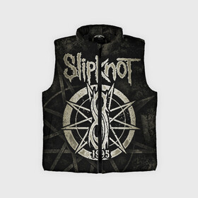 Детский жилет утепленный 3D с принтом Slipknot в Ухте,  |  | Тематика изображения на принте: slipknot | we are not your kind | альтернативный метал | грув метал | метал | музыка | ню метал | слипнот