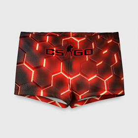 Детские купальные плавки 3D с принтом CS GO в Ухте, Полиэстер 85%, Спандекс 15% | Слитный крой, подклад по переду изделия, узкие бретели | astralis | awp | counter strike | cs go | cs go global offensive | faze clan | hyper beast | team liquid | астралис | тим ликвид | фейз клан | хайпер бист