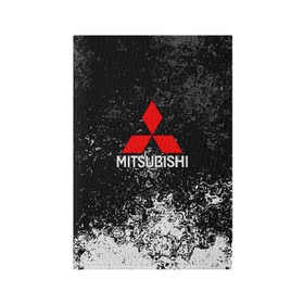 Обложка для паспорта матовая кожа MITSUBISHI: в Ухте, натуральная матовая кожа | размер 19,3 х 13,7 см; прозрачные пластиковые крепления | mitsubishi | sport | митсубиси | митсубиши | спорт