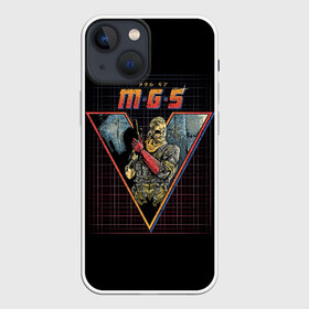 Чехол для iPhone 13 mini с принтом METAL GEAR в Ухте,  |  | big boss | gear | hideo kojima | konami | metal | mgs | mgs5 | raiden | snake | solid | большой босс | конами | мгс | металл | райден | снейка | твердый | хидео кодзима | шестерни