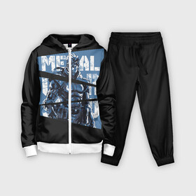 Детский костюм 3D с принтом Metal Gear в Ухте,  |  | big boss | gear | hideo kojima | konami | metal | mgs | mgs5 | raiden | snake | solid | большой босс | конами | мгс | металл | райден | снейка | твердый | хидео кодзима | шестерни