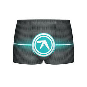 Мужские трусы 3D с принтом Aphex Twin в Ухте, 50% хлопок, 50% полиэстер | классическая посадка, на поясе мягкая тканевая резинка | Тематика изображения на принте: intelligent dance music | драм энд бэйс | ричард дэвид джеймс | техно | эйсид | эмбиент