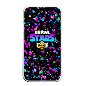 Чехол для iPhone XS Max матовый с принтом  BRAWL STARS в Ухте, Силикон | Область печати: задняя сторона чехла, без боковых панелей | brawl stars | bull | colt | games | leon | stars | берли | бо | брок | джесси | динамайк | дэррил | игры | кольт | леон | нита | пайпер | пенни | поко | пэм | рикошет | спайк | тара | фрэнк | шелли | эль примо