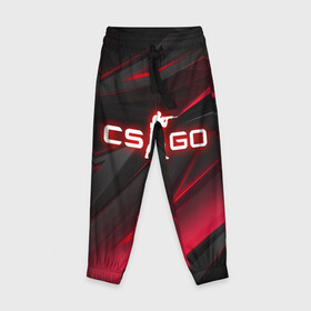 Детские брюки 3D с принтом CS GO в Ухте, 100% полиэстер | манжеты по низу, эластичный пояс регулируется шнурком, по бокам два кармана без застежек, внутренняя часть кармана из мелкой сетки | astralis | awp | counter strike | cs go | cs go global offensive | faze clan | hyper beast | team liquid | астралис | тим ликвид | фейз клан | хайпер бист