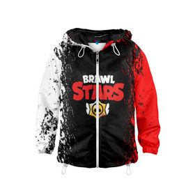 Детская ветровка 3D с принтом BRAWL STARS в Ухте, 100% полиэстер | подол и капюшон оформлены резинкой с фиксаторами, по бокам два кармана без застежек, один потайной карман на груди | Тематика изображения на принте: brawl stars | bull | colt | games | leon | stars | берли | бо | брок | джесси | динамайк | дэррил | игры | кольт | леон | нита | пайпер | пенни | поко | пэм | рикошет | спайк | тара | фрэнк | шелли | эль примо