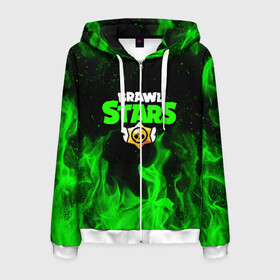 Мужская толстовка 3D на молнии с принтом BRAWL STARS в Ухте, 100% полиэстер | длина до линии бедра, манжеты и пояс оформлены мягкой тканевой резинкой, двухслойный капюшон со шнурком для регулировки, спереди молния, по бокам два кармана | brawl stars | bull | colt | leon | stars | берли | бо | брок | ворон | джесси | динамайк | дэррил | кольт | леон | мортис | нита | пайпер | пенни | поко | пэм | рикошет | спайк | тара | фрэнк | шелли | эль примо