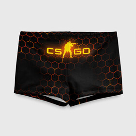 Детские купальные плавки 3D с принтом CS GO в Ухте, Полиэстер 85%, Спандекс 15% | Слитный крой, подклад по переду изделия, узкие бретели | Тематика изображения на принте: astralis | awp | counter strike | cs go | cs go global offensive | cs:go | faze clan | hyper beast | team liquid | астралис | кс го | тим ликвид | фейз клан | хайпер бист