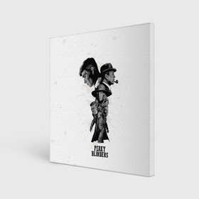 Холст квадратный с принтом Острые козырьки в Ухте, 100% ПВХ |  | gin | peaky blinders | shelby | the garrison | альфи соломонс | артур | банда | братья | гаррисон | грейс берджесс | джин | джон | криминал | мафия | острые козырьки | сериал | томас | финн | шелби