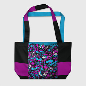 Пляжная сумка 3D граффити: в Ухте, 100% полиэстер | застегивается на металлическую кнопку; внутренний карман застегивается на молнию. Стенки укреплены специальным мягким материалом, чтобы защитить содержимое от несильных ударов
 | urban | абстракция | арт | гранж | граффити | рисунки | рюкзак | скетч | уличный стиль