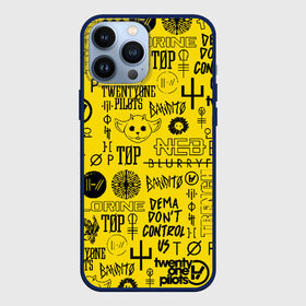 Чехол для iPhone 13 Pro Max с принтом TWENTY ONE PILOTS в Ухте,  |  | Тематика изображения на принте: 21 pilots | 21p | bandito | blurryface | chlorine | joshua | ned | top | trench | twenty one pilots | tyler | бандито | нэд | тренч