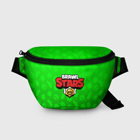 Поясная сумка 3D с принтом BRAWL STARS LEON в Ухте, 100% полиэстер | плотная ткань, ремень с регулируемой длиной, внутри несколько карманов для мелочей, основное отделение и карман с обратной стороны сумки застегиваются на молнию | brawl stars | bull | colt | leon | stars | берли | бо | брок | ворон | джесси | динамайк | дэррил | кольт | леон | мортис | нита | пайпер | пенни | поко | пэм | рикошет | спайк | тара | фрэнк | шелли | эль примо