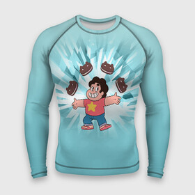 Мужской рашгард 3D с принтом Steven Universe в Ухте,  |  | steven universe | аметист | вселенная стивена | гранат | жемчуг | конни махесваран | кристальные самоцветы | лазурит | ляпис лазурит | перидот | самоцветы | стивен кварц юнивёрс