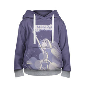 Детская толстовка 3D с принтом Steven Universe в Ухте, 100% полиэстер | двухслойный капюшон со шнурком для регулировки, мягкие манжеты на рукавах и по низу толстовки, спереди карман-кенгуру с мягким внутренним слоем | steven universe | аметист | вселенная стивена | гранат | жемчуг | конни махесваран | кристальные самоцветы | лазурит | ляпис лазурит | перидот | самоцветы | стивен кварц юнивёрс