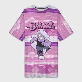 Платье-футболка 3D Steven Universe: в Ухте,  |  | steven universe | аметист | вселенная стивена | гранат | жемчуг | конни махесваран | кристальные самоцветы | лазурит | ляпис лазурит | перидот | самоцветы | стивен кварц юнивёрс