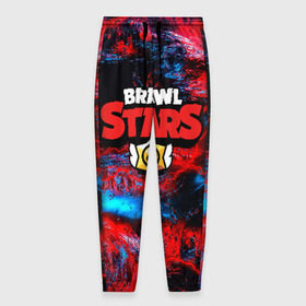 Мужские брюки 3D с принтом BRAWL STARS в Ухте, 100% полиэстер | манжеты по низу, эластичный пояс регулируется шнурком, по бокам два кармана без застежек, внутренняя часть кармана из мелкой сетки | Тематика изображения на принте: android | brawl stars | games | mobile game | stars | игры | мобильные игры