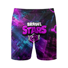 Мужские шорты спортивные с принтом BRAWL STARS в Ухте,  |  | android | brawl stars | games | mobile game | stars | игры | мобильные игры