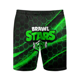 Мужские шорты спортивные с принтом BRAWL STARS LEON в Ухте,  |  | android | brawl stars | games | mobile game | stars | игры | мобильные игры